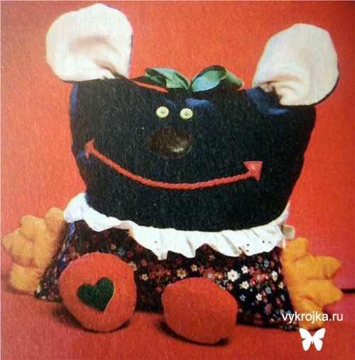 Выкройка подушки диванной 